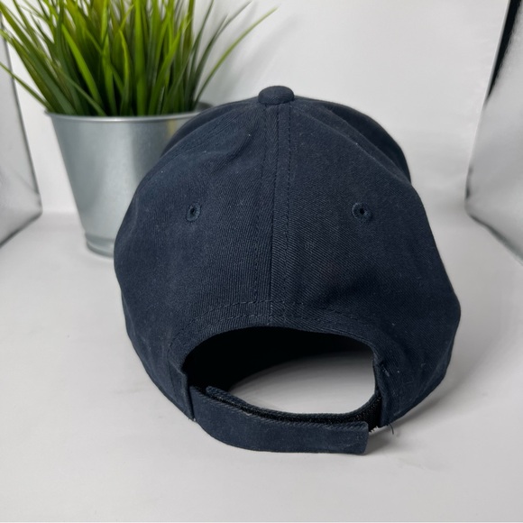 Michigan Wolverines Kids Adjustable Cap Navy Blue with Yellow Embroidered M - Picture 5 of 8